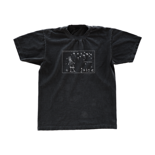 Pushing Daisies Black T-shirt