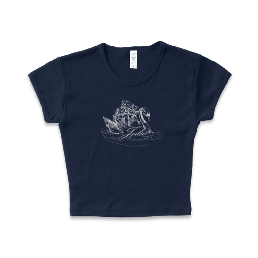 Swan Baby Tee