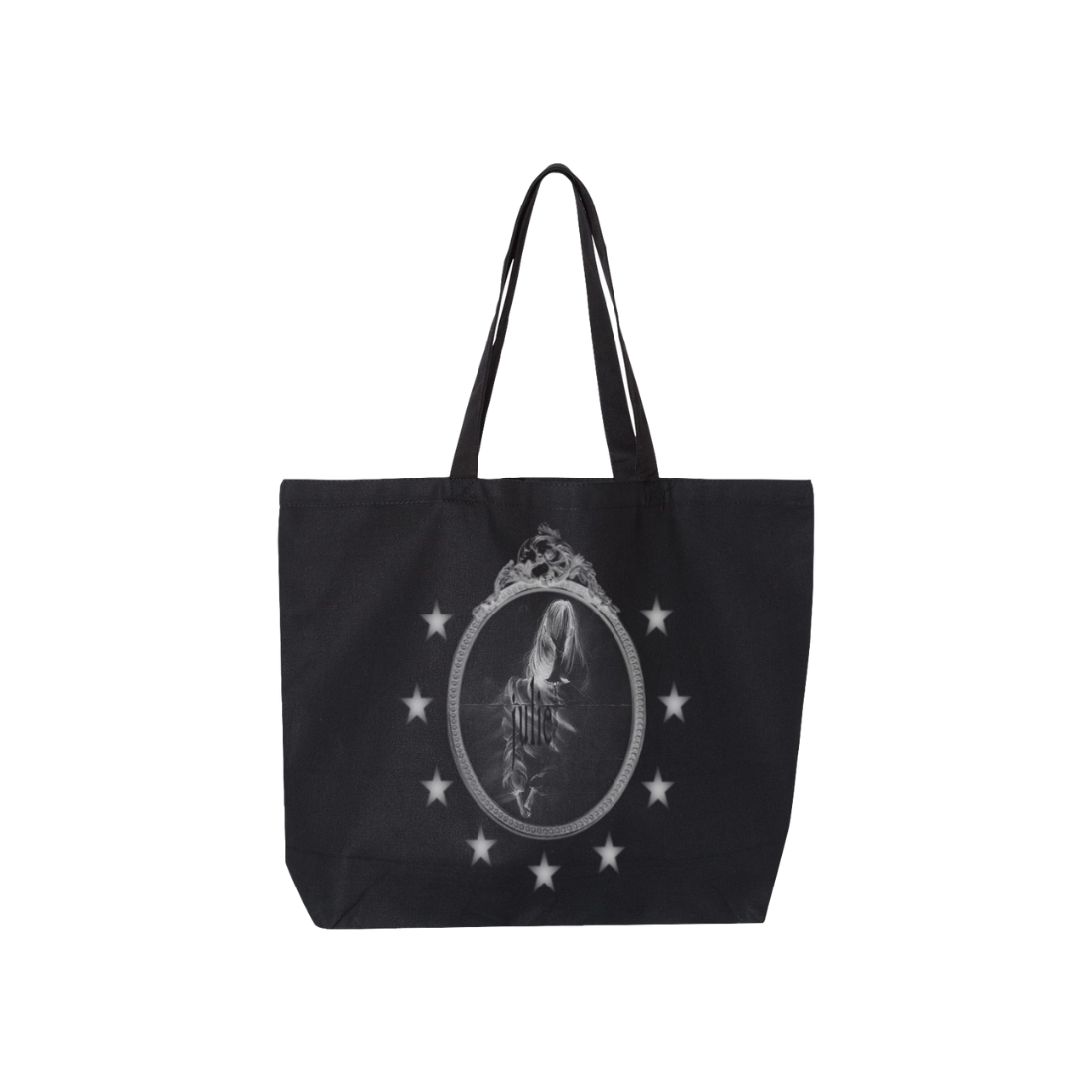Silver Mirror Macy Tote