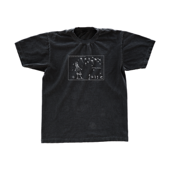Pushing Daisies Black T-shirt