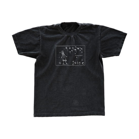 Pushing Daisies Black T-shirt